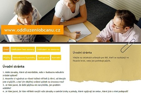 Oddlužení a půjčky